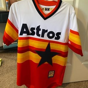 Astros Biggio 7 Cooperstown jersey size small